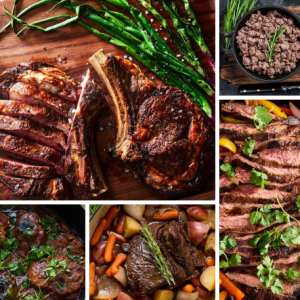 Grass-fed and Grass-finished beef